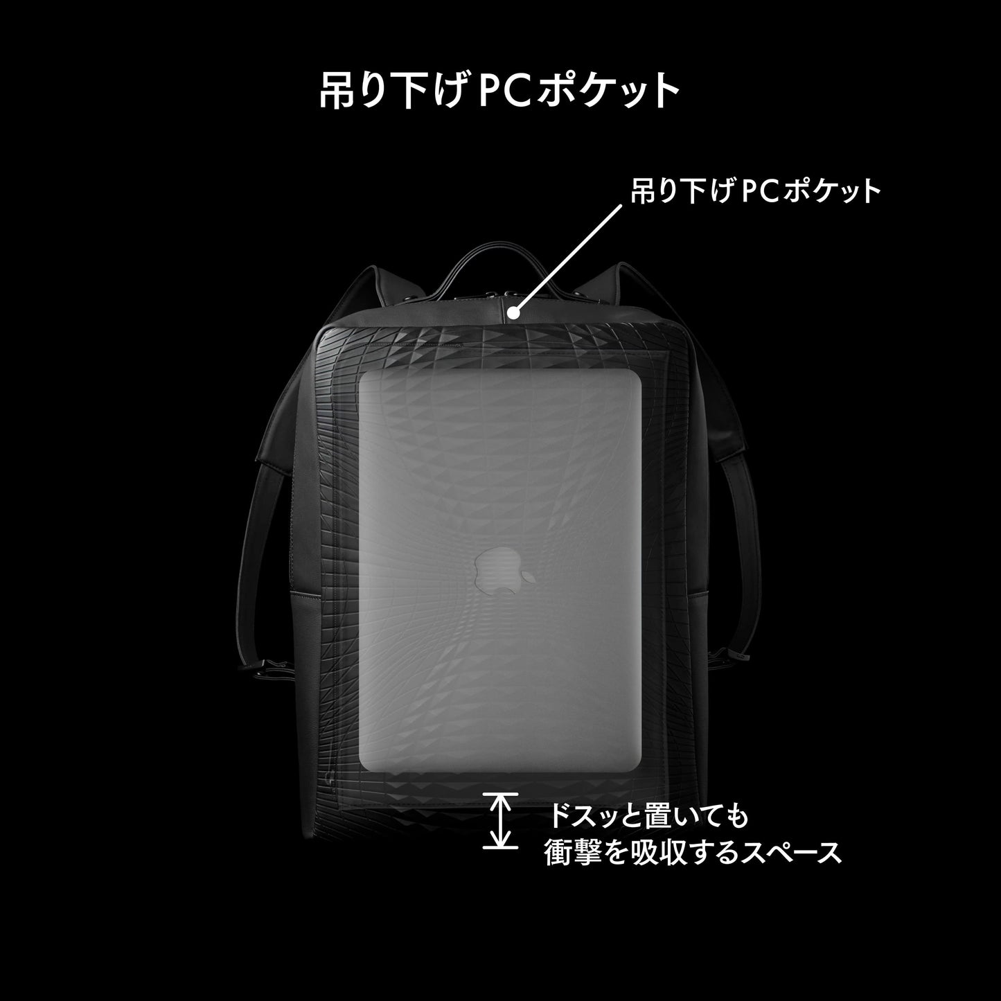 スクエアリュック