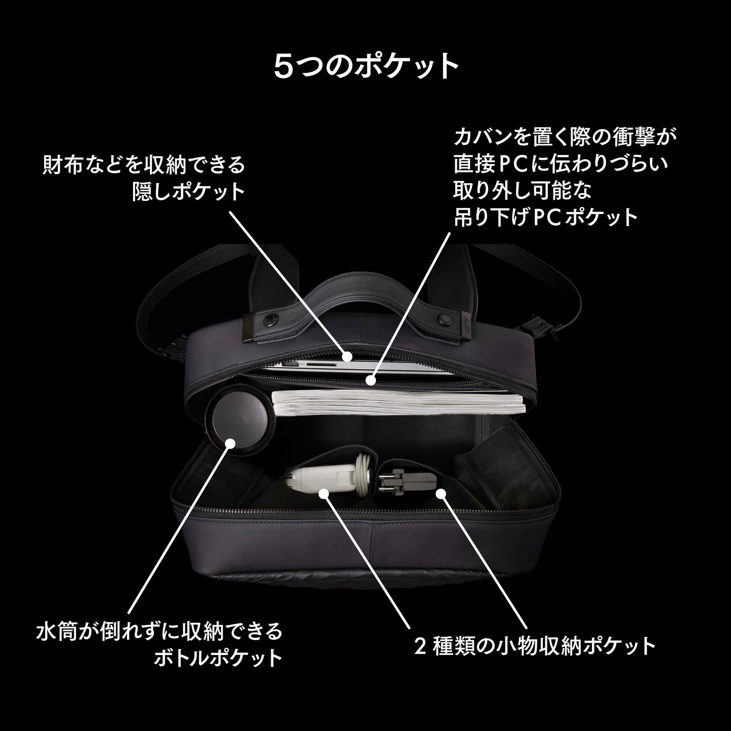 スクエアリュック